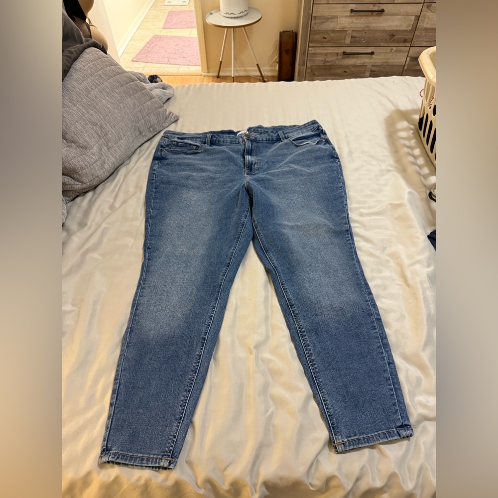 Maurices Blue Skinny Jeans